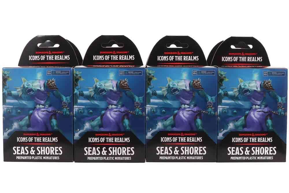 Dungeons & Dragons: Icons of the Realms - Seas & Shores Booster Brick - Robotto