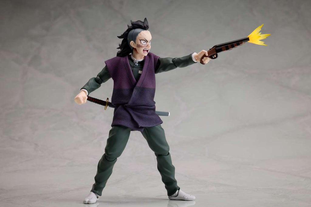 Demon Slayer Genya Shinazugawa 1/12 Buzzmod Actionfigur aniplex