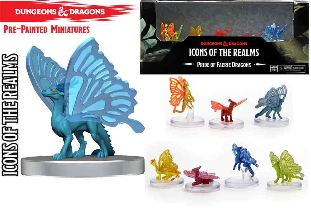 Dungeons & Dragons - Icons of the Realms: Pride of Faerie Dragons wizkids