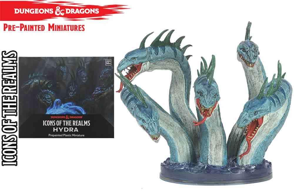 Dungeons & Dragons - Icons of the Realms - Hydra Boxed Miniature - Robotto
