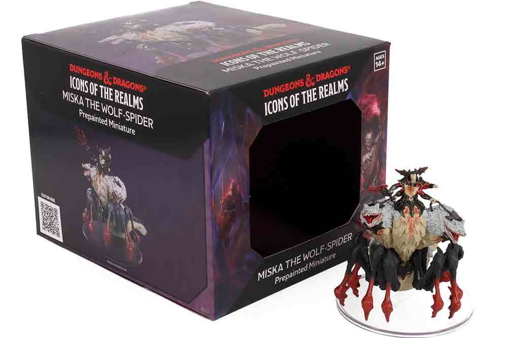 Dungeons & Dragons - Icons of the Realms - Miska the Wolf-Spider Boxed Miniature wizkids