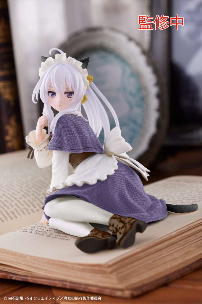 Wandering Witch Elaina Desktop Cute Cat Maid Renewal Figure taito