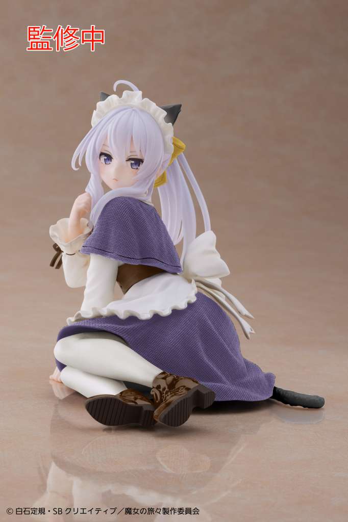 Wandering Witch Elaina Desktop Cute Cat Maid Renewal Figure taito