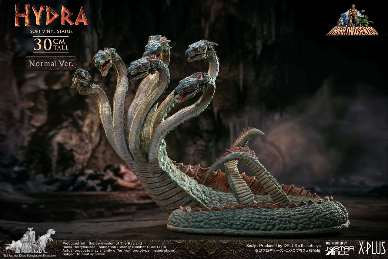 Ray Harryhausen Hydra Staty - 30 cm star ace