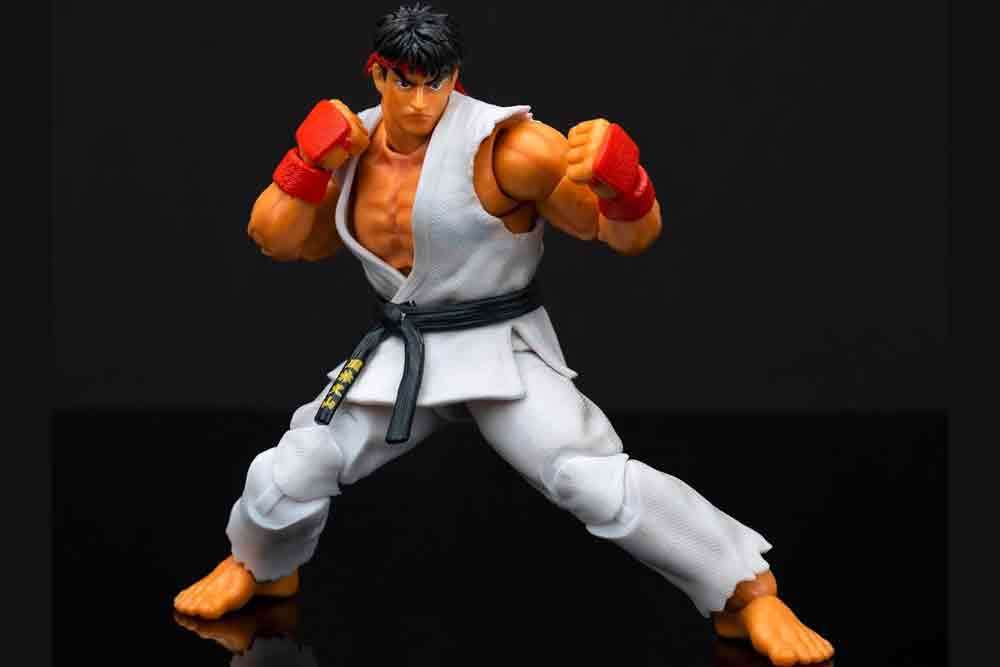 Street Fighter 2: Ryu - De Luxe Action Figure 1:12 jada toys