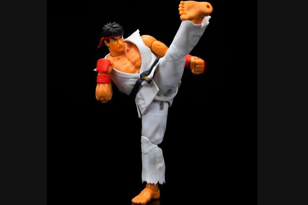 Street Fighter 2: Ryu - De Luxe Action Figure 1:12 jada toys