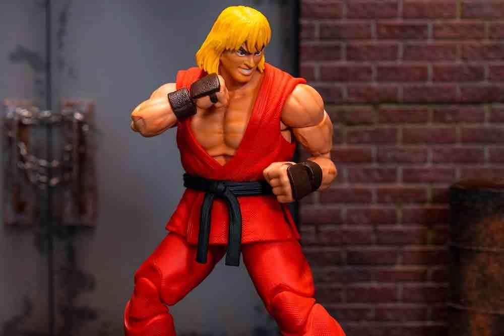 Street Fighter 2: Ken - De Luxe Action Figure 1:12 - Robotto