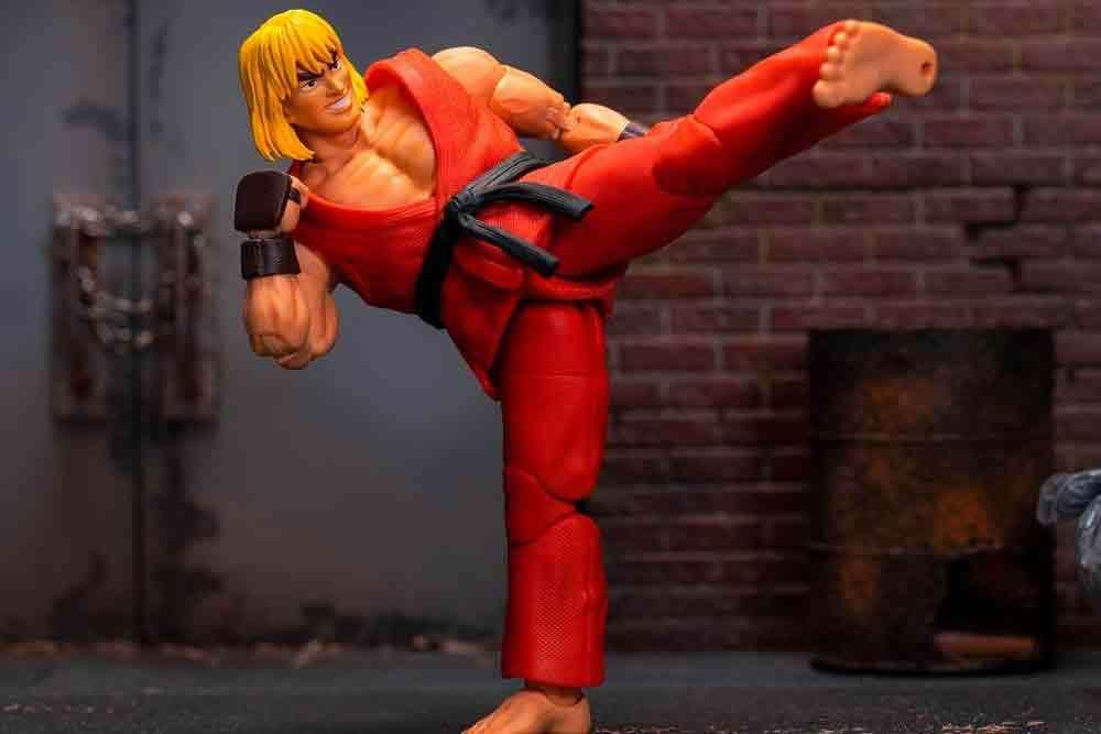 Street Fighter 2: Ken - De Luxe Action Figure 1:12 - Robotto