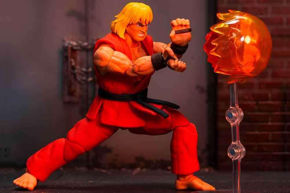 Street Fighter 2: Ken - De Luxe Action Figure 1:12 - Robotto