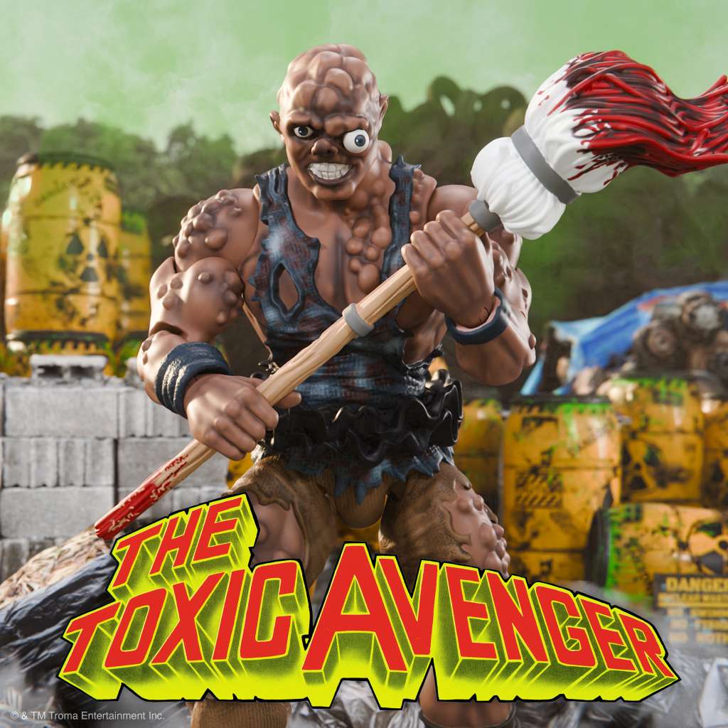 Toxic Avenger Ultimates! Filfigur från Toxic Avenger filmen super 7
