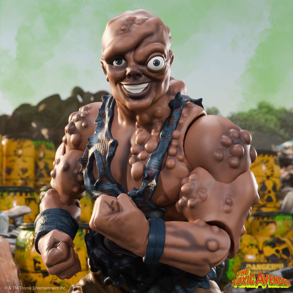 Toxic Avenger Ultimates! Filfigur från Toxic Avenger filmen super 7
