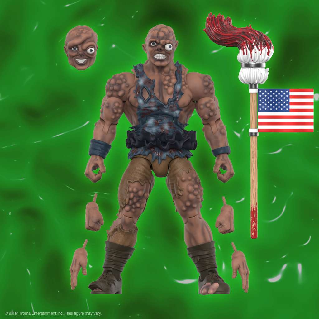 Toxic Avenger Ultimates! Filfigur från Toxic Avenger filmen super 7