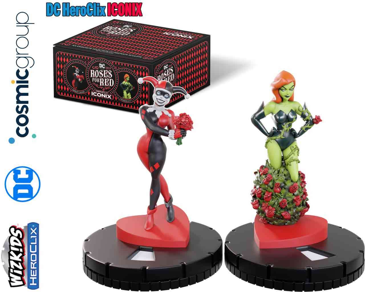 Dc Heroclix Iconix: Harley Quinn - Roses For Red wizkids