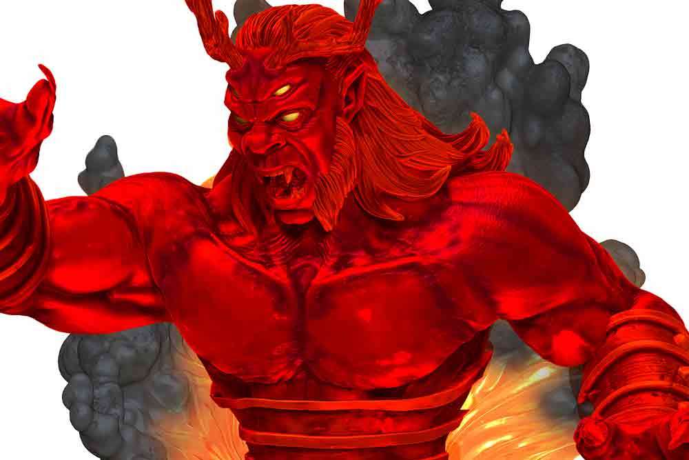 DC HeroClix Iconix - Trigon och Raven wizkids