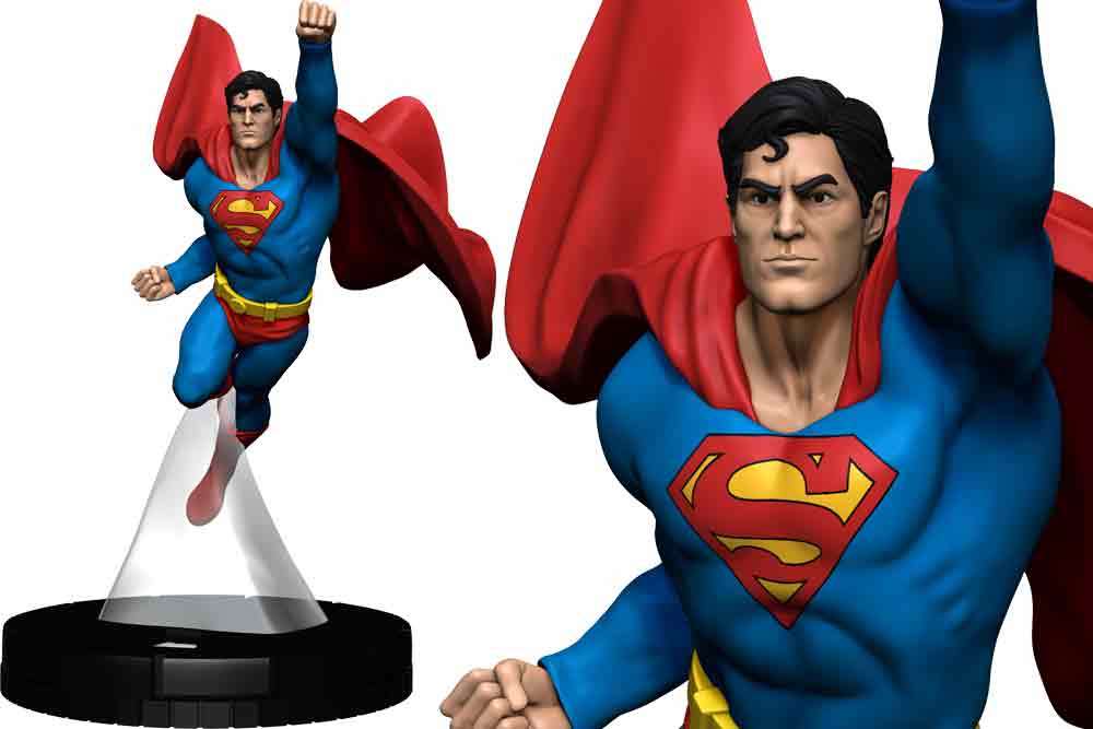 DC HeroClix Iconix - Superman Up Up and Away wizkids