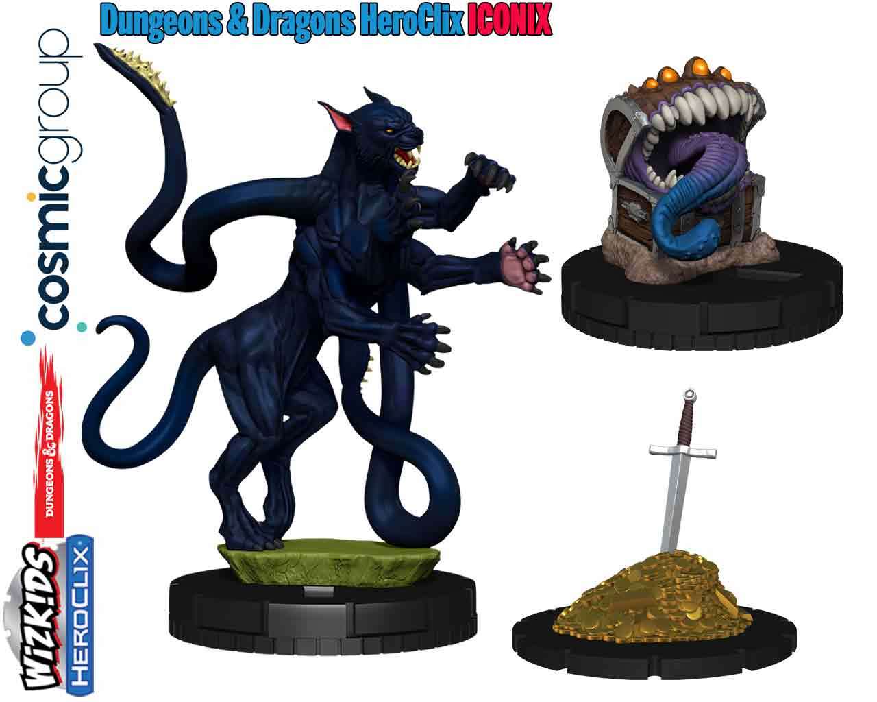 HeroClix Displacer Beast & Mimic Set wizkids