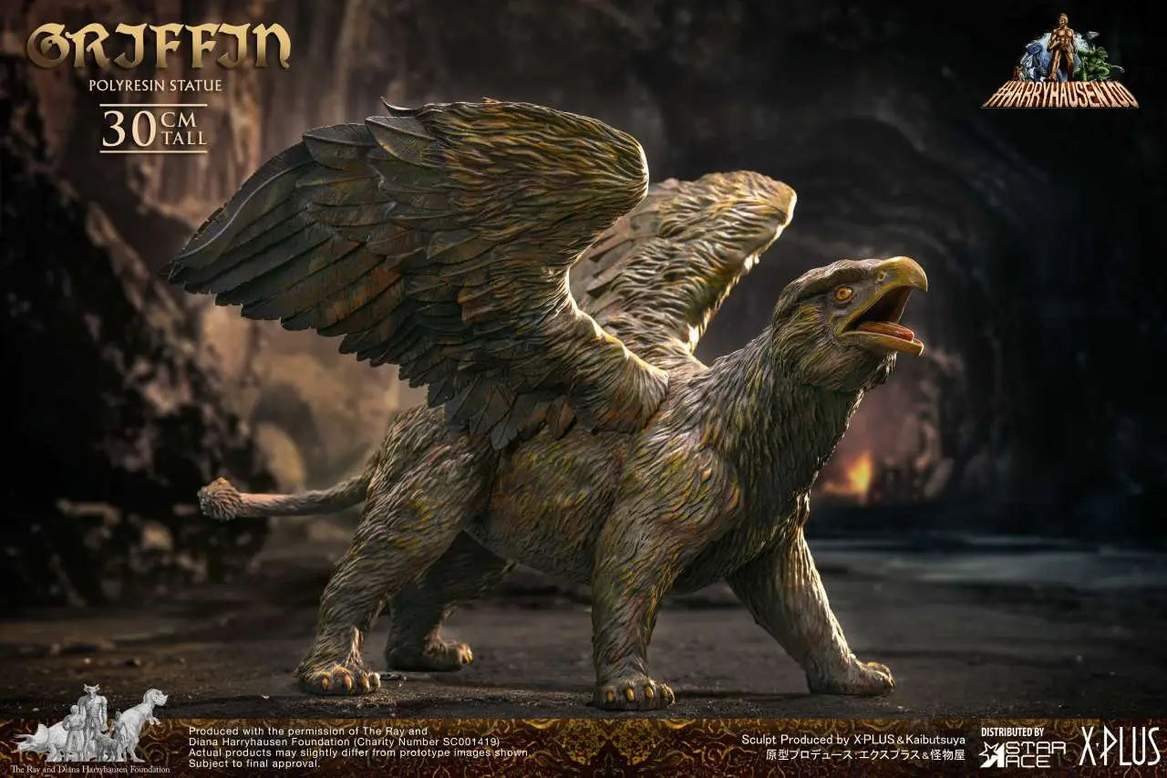 Ray Harryhausen Griffin Figur - Detaljerad Polyresin Samlarfigur 32 cm