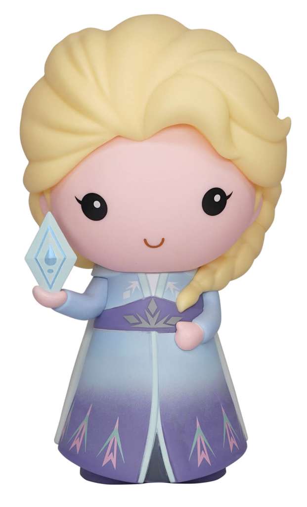 Frozen Elsa Figural Bank - Spara med stil monogram
