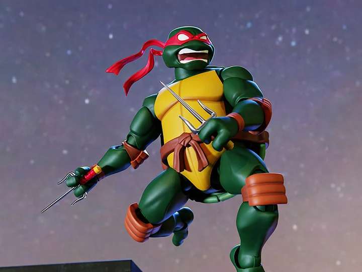 TMNT Ultimates! W12 Raphael Animated 2003 AF - Kvalitetsfigur super 7