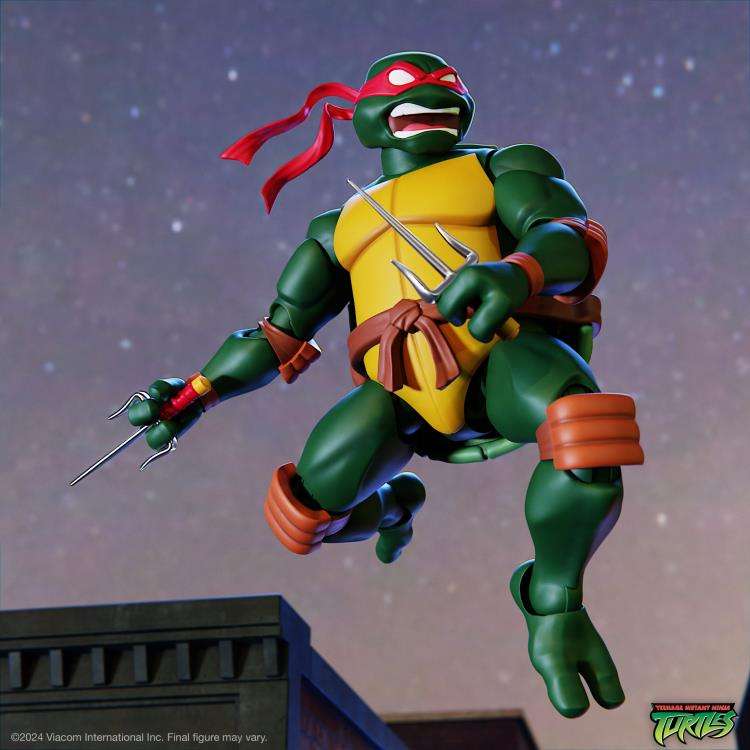 TMNT Ultimates! W12 Raphael Animated 2003 AF - Kvalitetsfigur super 7
