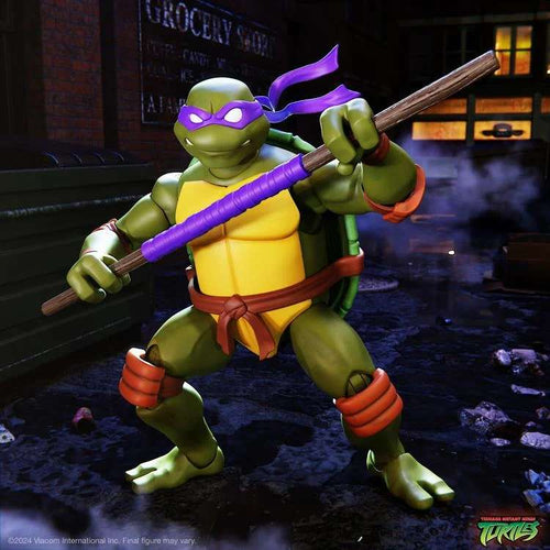 TMNT Ultimates! W12 Donatello Animated 2003 AF - Samlarfigur av hög kvalitet super 7