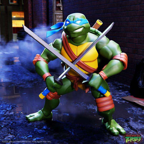 TMNT Ultimates! W12 Leonardo Animated 2003 Actionfigur super 7