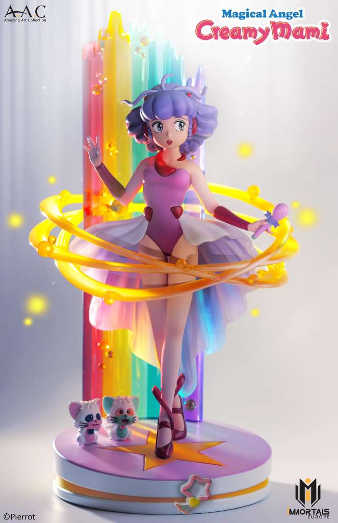 Magisk ängel Creamy Mami avslutningsshow resinstaty Robotto