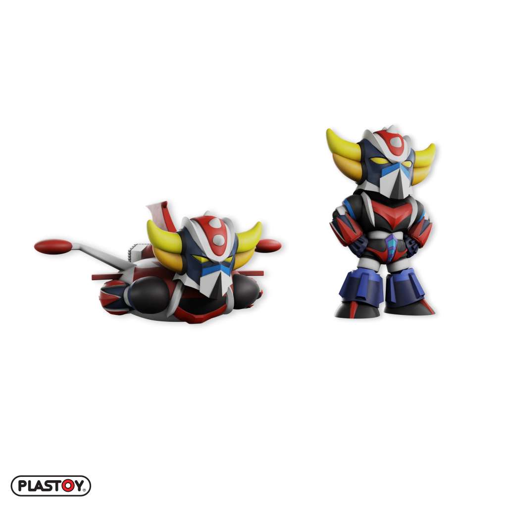 Grendizer Stående & Spazer Duo Figurer plastoy