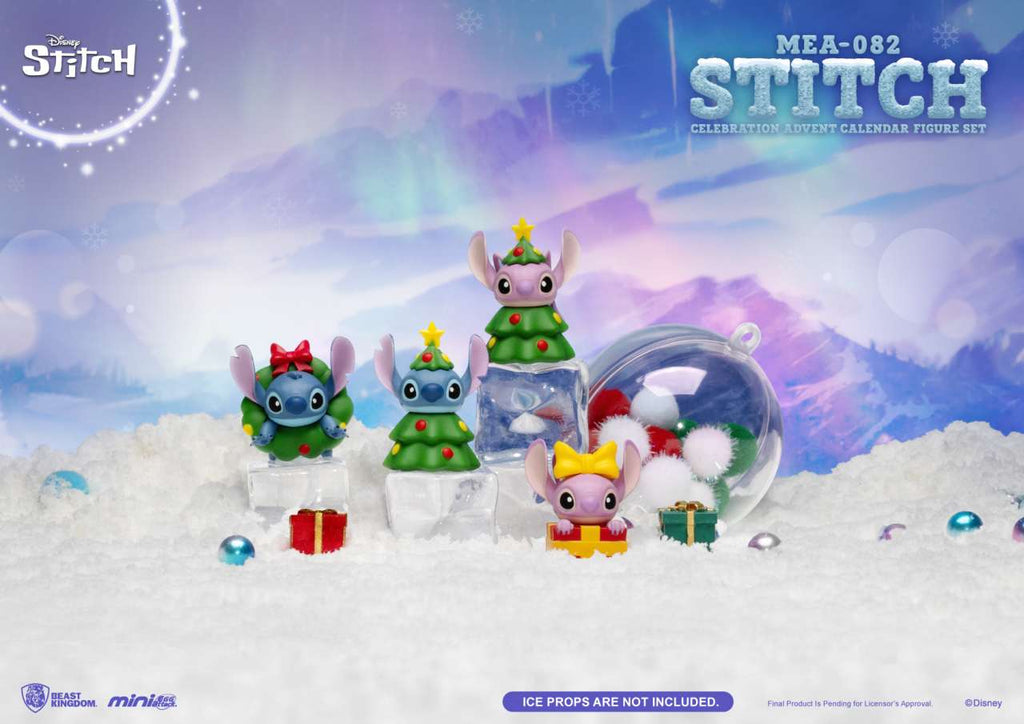 Stitch Advent Calendar Set - En Magisk Julöverraskning beast kingdom