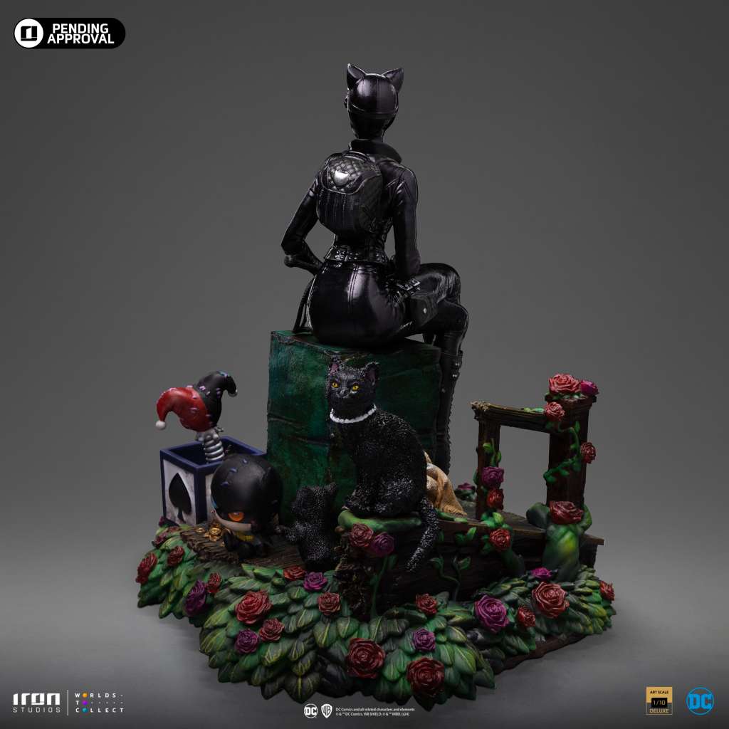 Gotham City Sirens Catwoman Deluxe 1/10 Staty iron studios