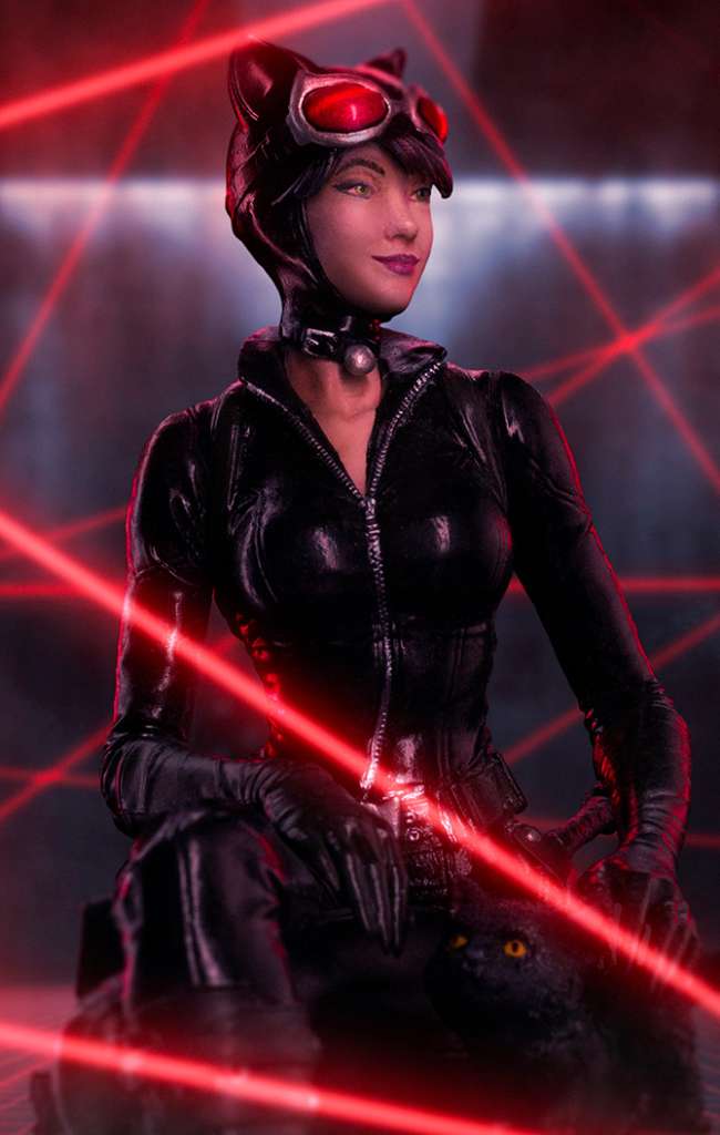 Gotham City Sirens Catwoman 1/10 Staty iron studios