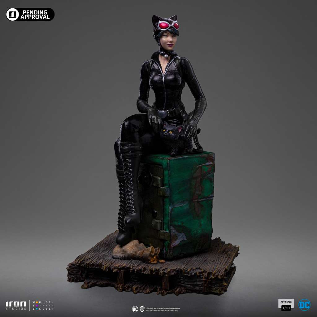 Gotham City Sirens Catwoman 1/10 Staty iron studios