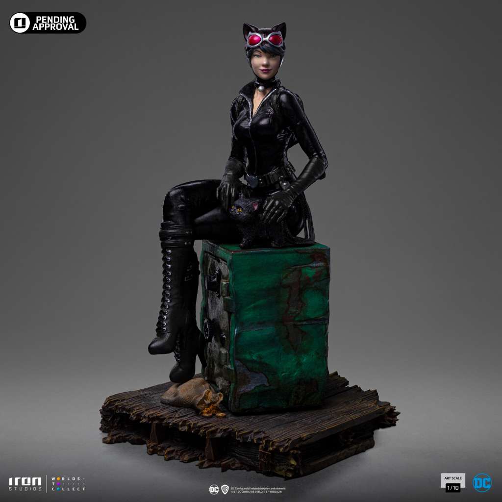 Gotham City Sirens Catwoman 1/10 Staty iron studios