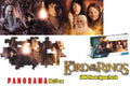 Lord of the Rings Pusselkollektion - Vänner och Fiender - Panorama 1000 bitar - Robotto
