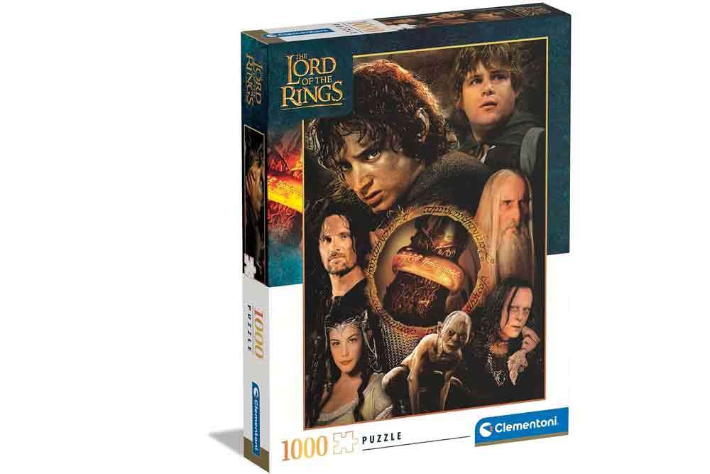 Lord of the Rings Pussel Kollektio - Den Enaste Ringen - 1000 Delar clementoni