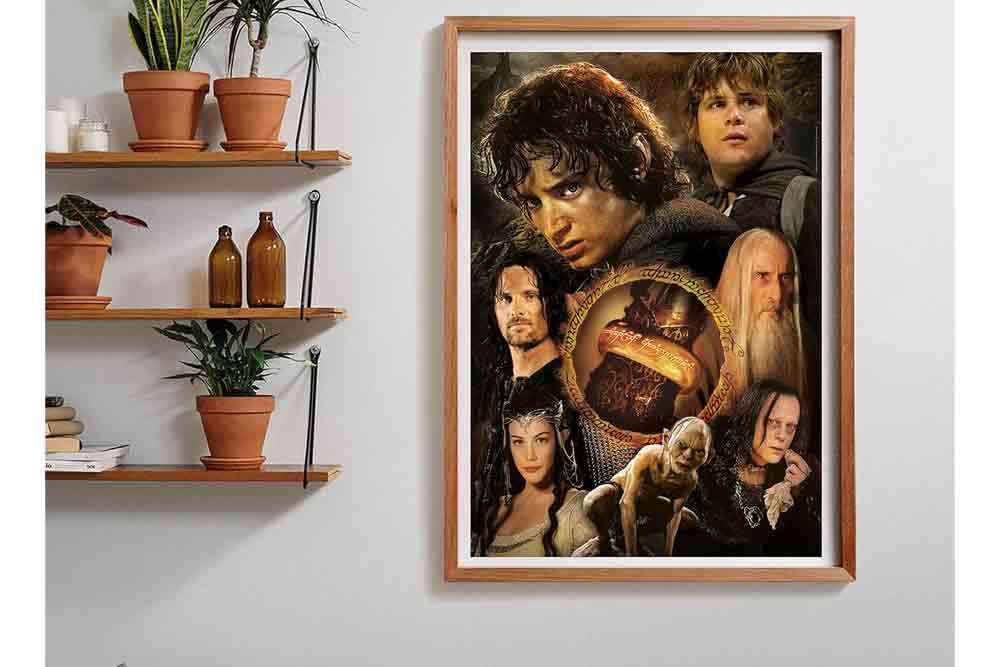 Lord of the Rings Pussel Kollektio - Den Enaste Ringen - 1000 Delar clementoni