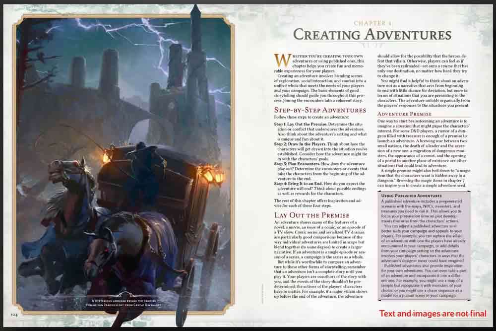 Dungeons & Dragons - Dungeon Master Guide 2024 wizards of the coast