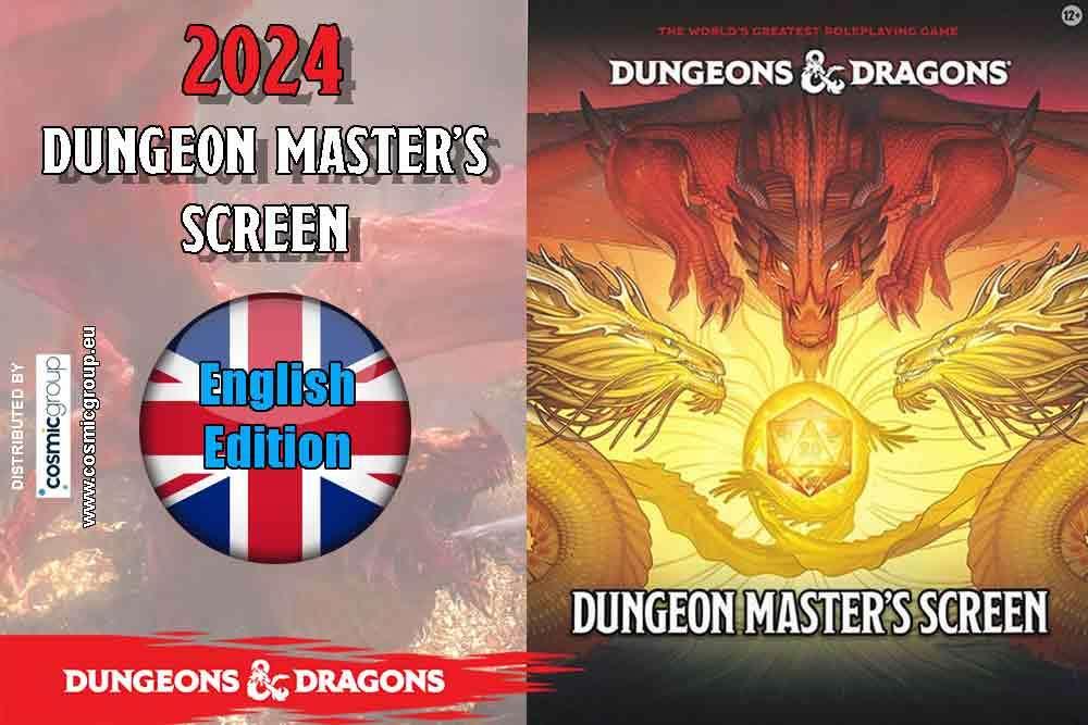 Dungeons & Dragons Dungeon Master Screen 2024 - Robotto