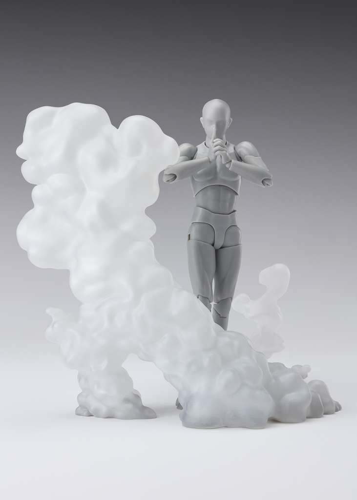 Tamashii Effect Smoke White x SHF - Fantastiska Effekter för Actionfigurer bandai