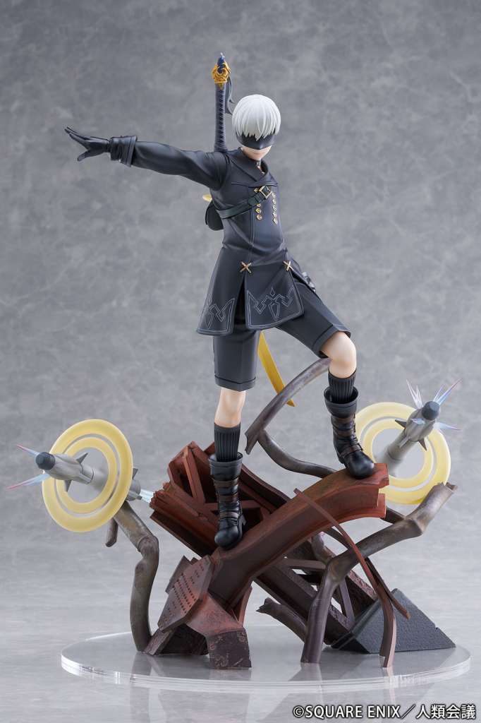 Nier Automata Yorha No 9 Type S Covering Fire 1/7 Skala Figur Robotto
