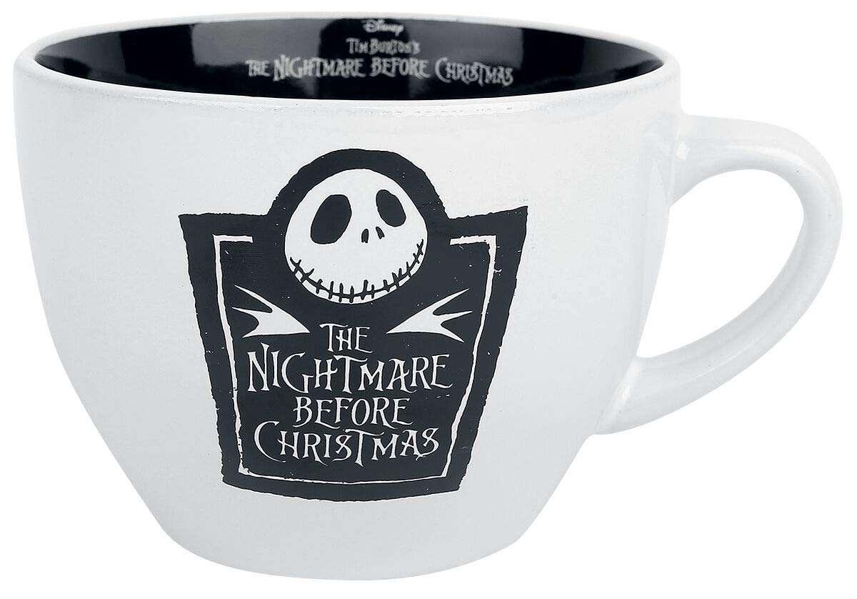 Nightmare Before Christmas Jack Cappuccino Mug - Robotto