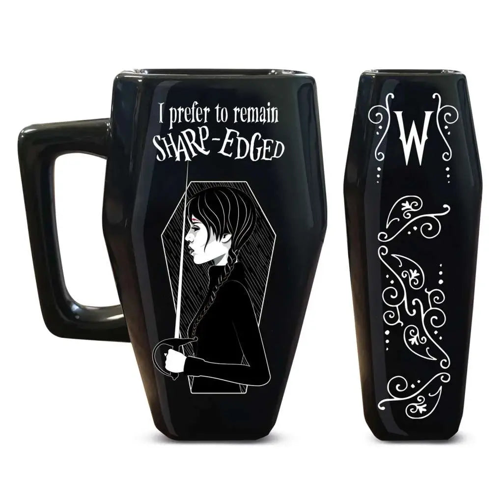 Wednesday kistformad mugg