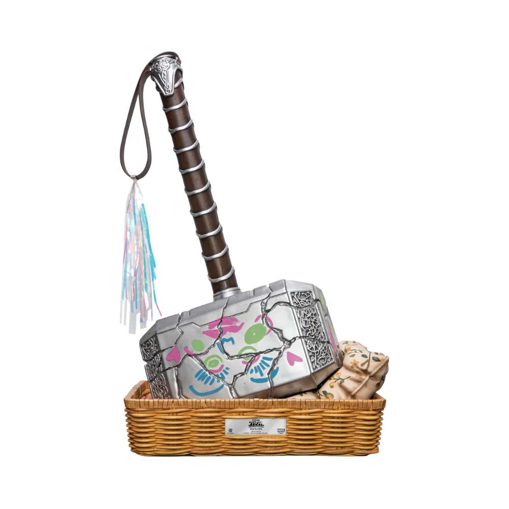 Mjölnir Livsstor Staty av Thor - Love och Thunder Limited Edition beast kingdom