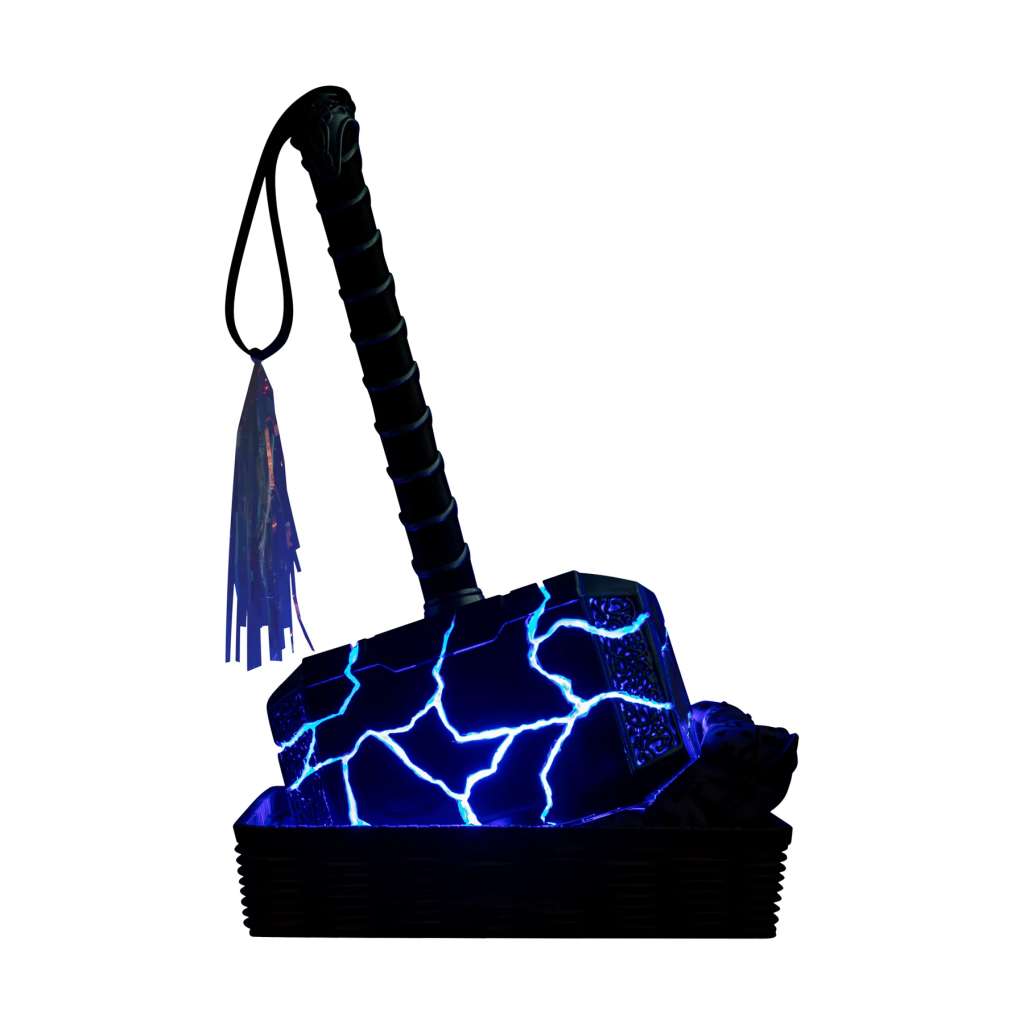 Mjölnir Livsstor Staty av Thor - Love och Thunder Limited Edition beast kingdom