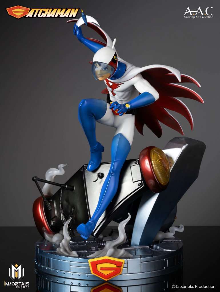 Gatchaman Ken the Eagle Resin Statue immortals collectibles