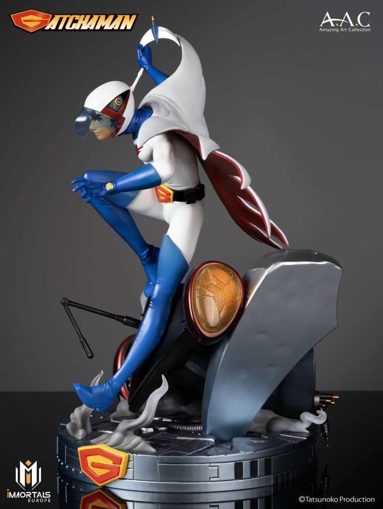 Gatchaman Ken the Eagle Resin Statue immortals collectibles