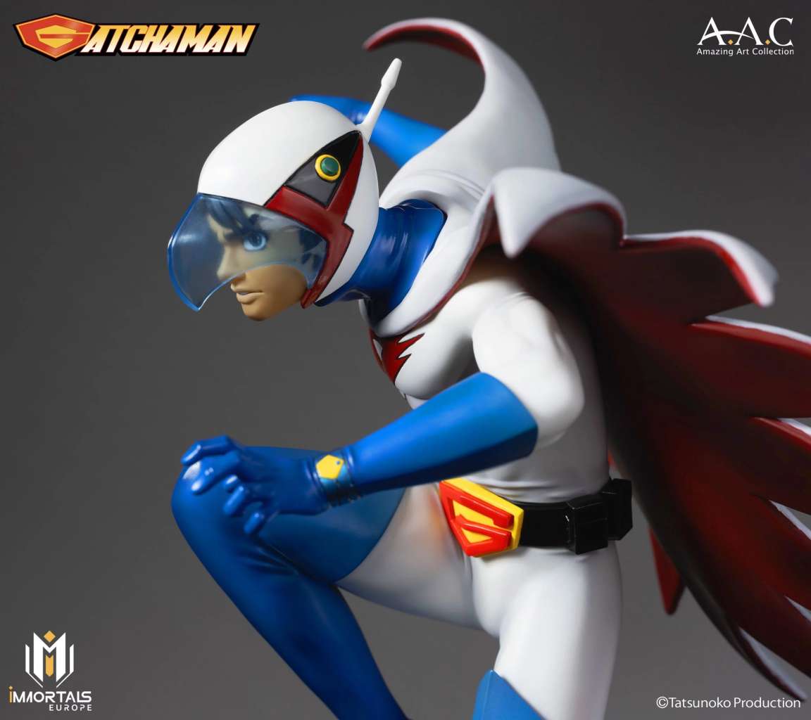 Gatchaman Ken the Eagle Resin Statue immortals collectibles