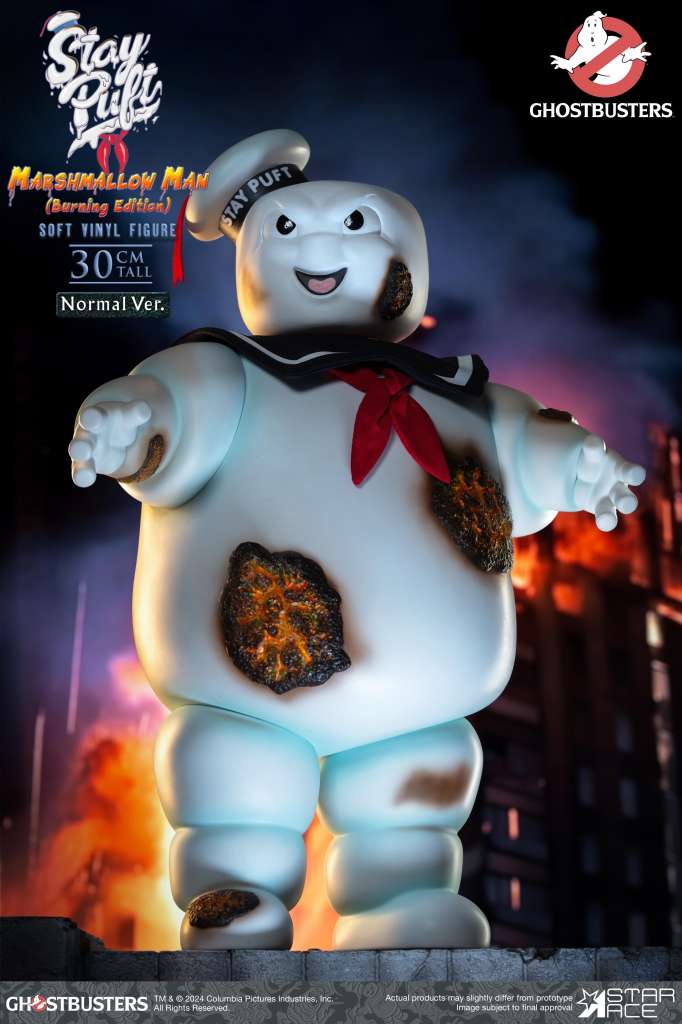 Ghostbusters Stay Puft Marshmallow Man Burning Regular Edition star ace