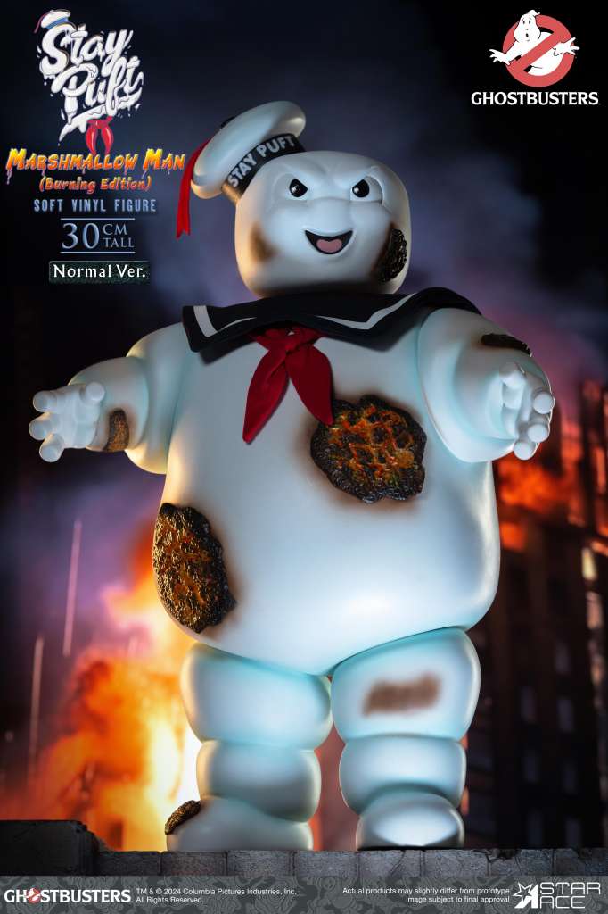 Ghostbusters Stay Puft Marshmallow Man Burning Regular Edition star ace
