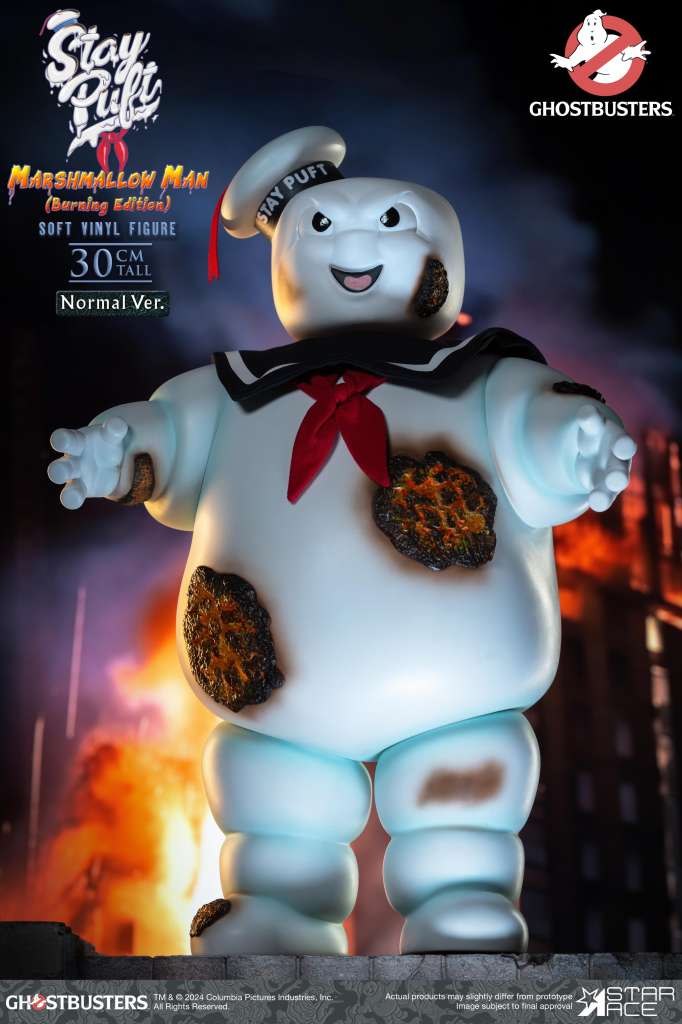 Ghostbusters Stay Puft Marshmallow Man Burning Regular Edition star ace